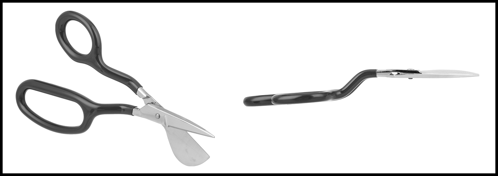 Large Offset Handle with Pointed/Blunt Point Tips
