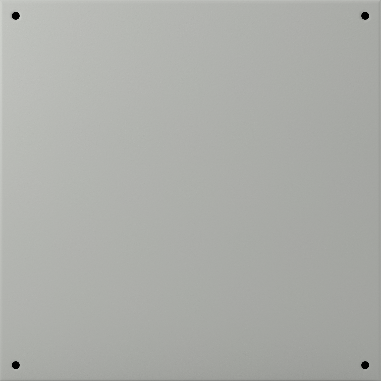 Kontrollü Erişimli Su Geçirmez Muhafaza, Toz Boyalı Çelik, 24“ Genişlik x 24” Yükseklik x 8" Derinlik