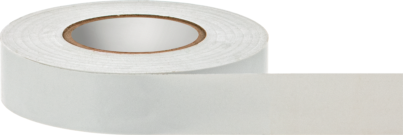 Elektrik Bandı, 3/4" Genişlik, 66 Fit Uzunluk, Beyaz