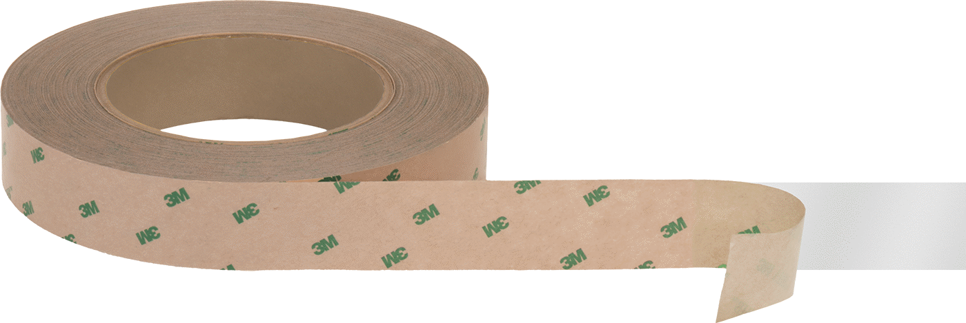 Rulo Halinde Yapıştırıcı, Yüksek Mukavemetli, 3M F9460PC, 1-1/4" Genişlik x 180 Yarda Uzunluk