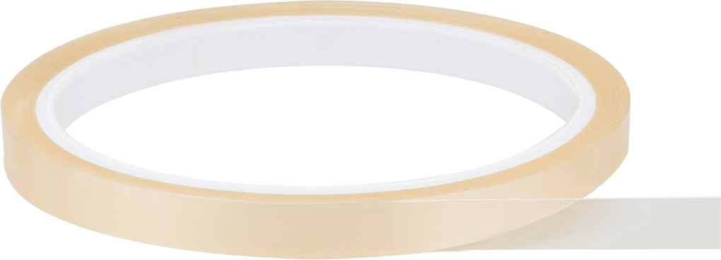 Toz Boya için Maskeleme Bandı, Şeffaf, 3/8" Genişlik, 54 Fit Uzunluk