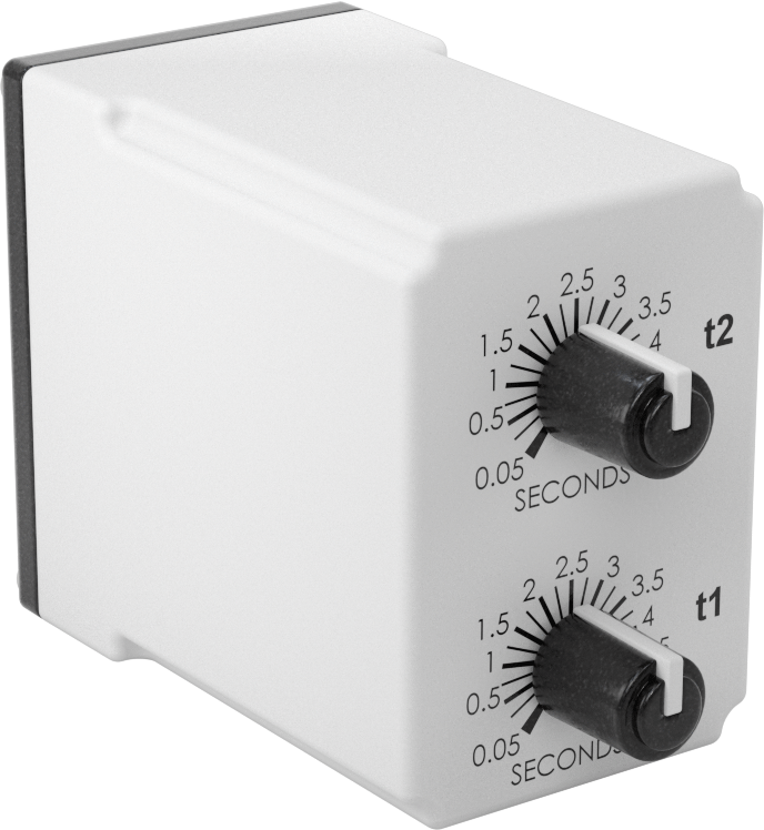 8 Terminalli Zamanlayıcı Röle, Tekrar Döngüsü, 120 V AC/DC Giriş, 0.05-5 Seconds