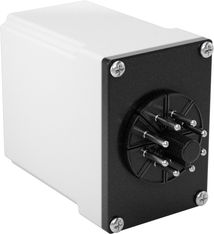 8 Terminalli Zamanlayıcı Röle, Tekrar Döngüsü, 120 V AC/DC Giriş, 0.1-10 Seconds