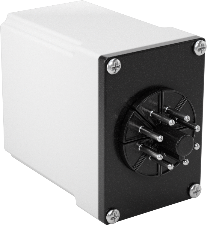 8 Terminalli Zamanlayıcı Röle, Aralık, 120 V AC/DC Giriş, 0.1-10 Minute