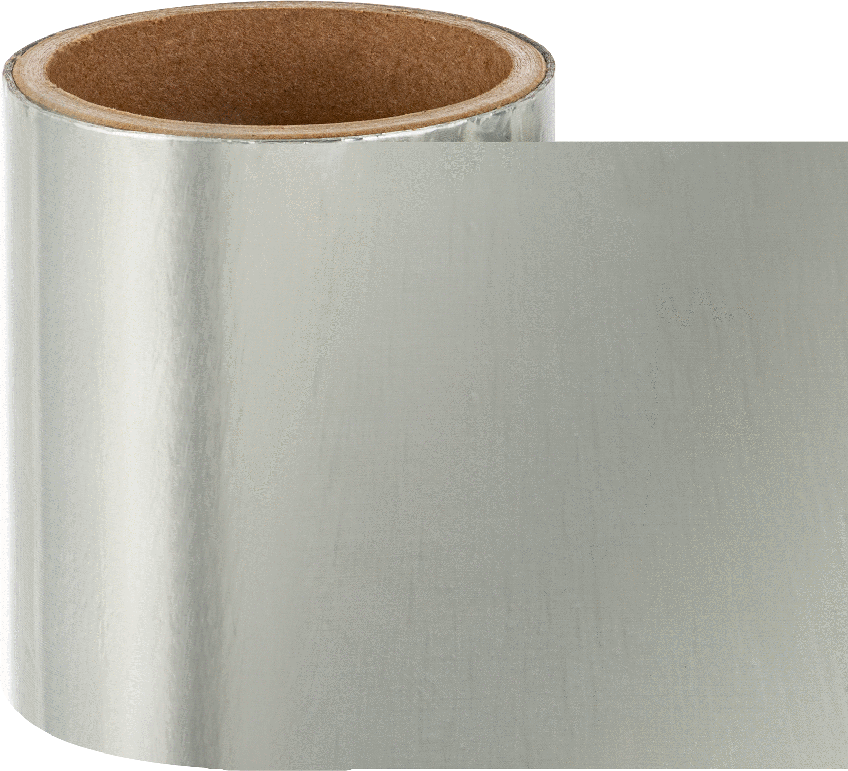 Folyo HVAC Bandı, Akrilik Yapıştırıcı, 4" Genişlik, 15 Fit Uzunluk, 0,003" Toplam Kalınlık