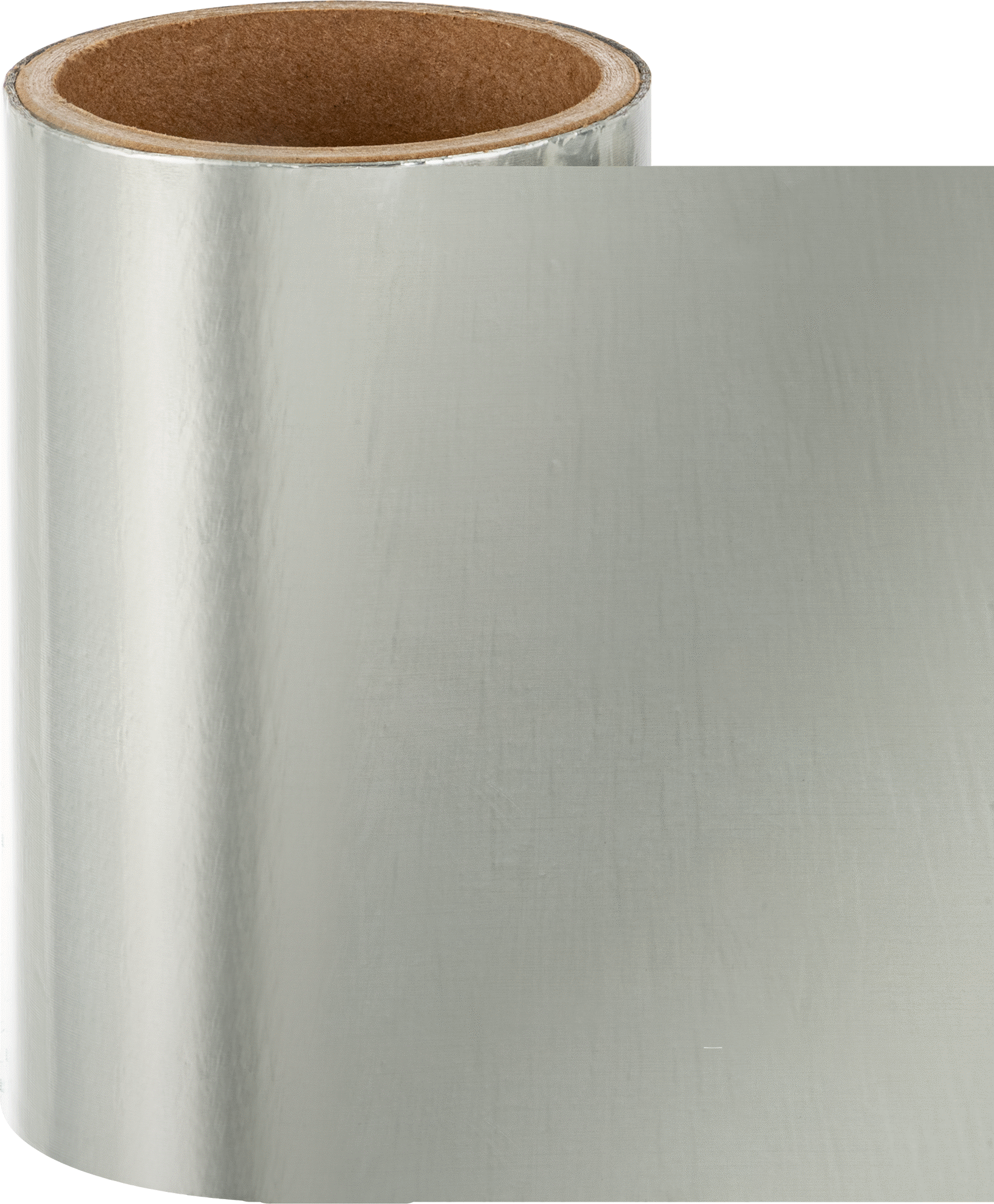 Folyo HVAC Bandı, Akrilik Yapıştırıcı, 6" Genişlik, 15 Fit Uzunluk, 0,005 inç Toplam Kalınlık