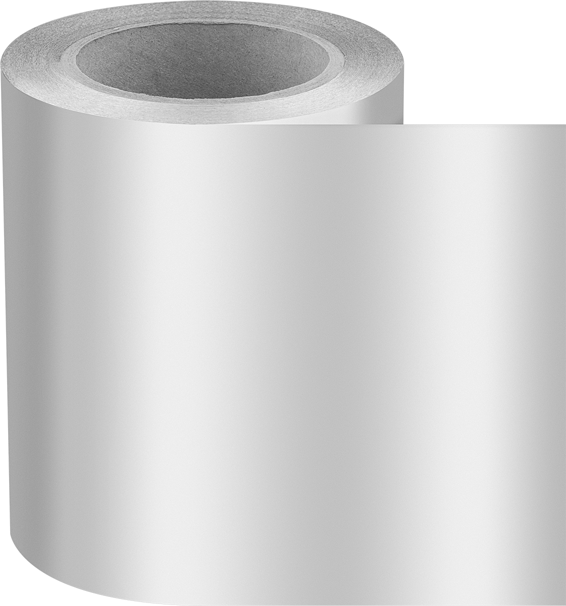 Folyo HVAC Bandı, Akrilik Yapıştırıcı, 6" Genişlik, 180 Fit Uzunluk, 0,003" Toplam Kalınlık