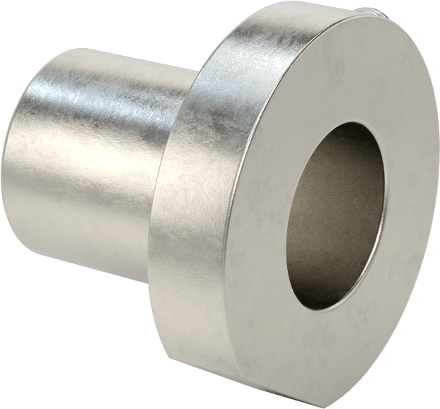 Hızlı Tutuşlu Flanşlı Hidrolik Burç, 17-4 PH Paslanmaz Çelik, 30 mm Mil Çapı için