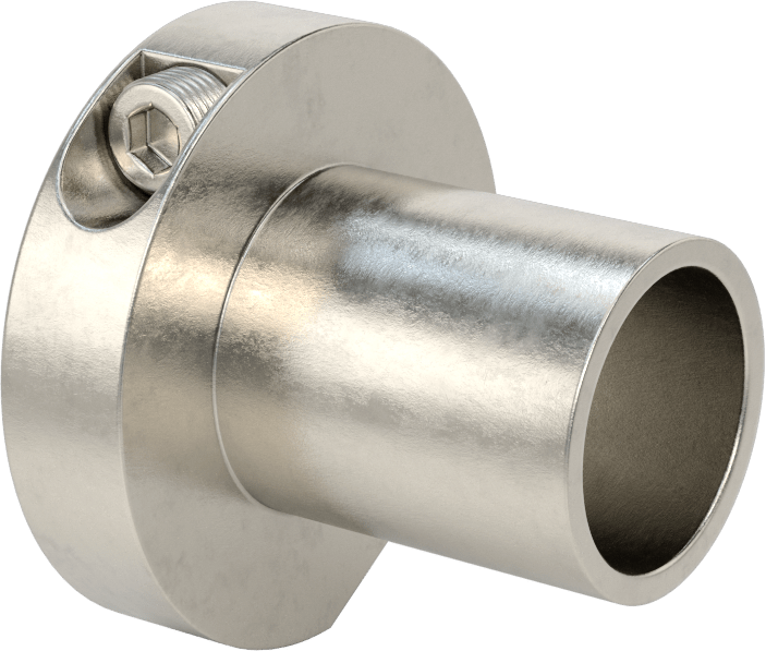 Hızlı Tutuşlu Flanşlı Hidrolik Burç, 17-4 PH Paslanmaz Çelik, 40 mm Mil Çapı için