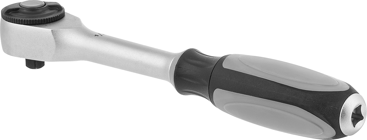 Büküm Saplı Cırcır Anahtarı, 1/4" Kare Tahrik