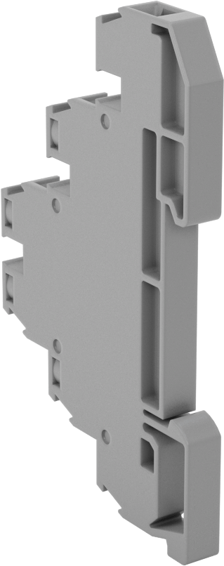 Modüler DIN-Ray Montajlı Terminal Bloğu, 3 Devre, 6 mm Genişlik, 81 mm Yükseklik