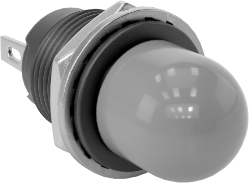 Lug Terminalleri Olan Panel Işığı, 12 mm Panel Kesme Çapı için