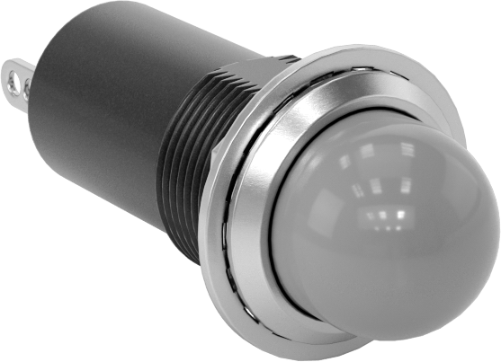 Lug Terminalleri Olan Panel Işığı, 18 mm Panel Kesme Çapı için