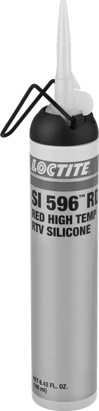 Loctite® Si 596 Rd Silikon Sızdırmazlık Maddesi, 6,4 FL. oz. Nozullu Teneke Kutu