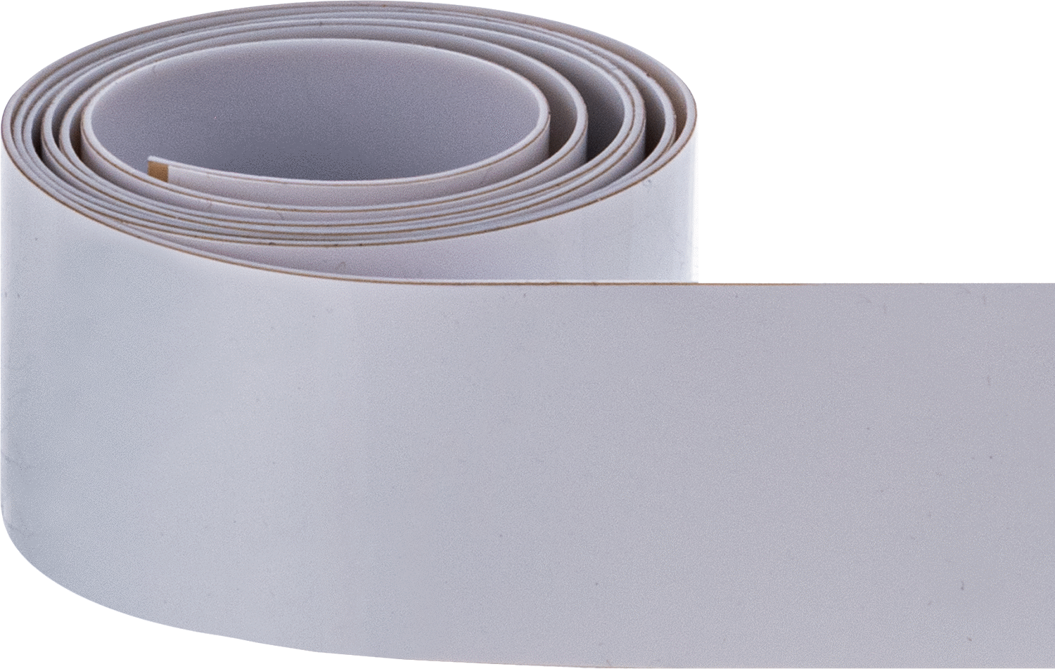 Teflon® PTFE'den Üretilmiş Düşük Sürtünmeli Bant, Ağır Hizmet Tipi, Silikon, 1" Genişlik, 3 Fit Uzunluk, 0,022 inç Toplam Kalınlık