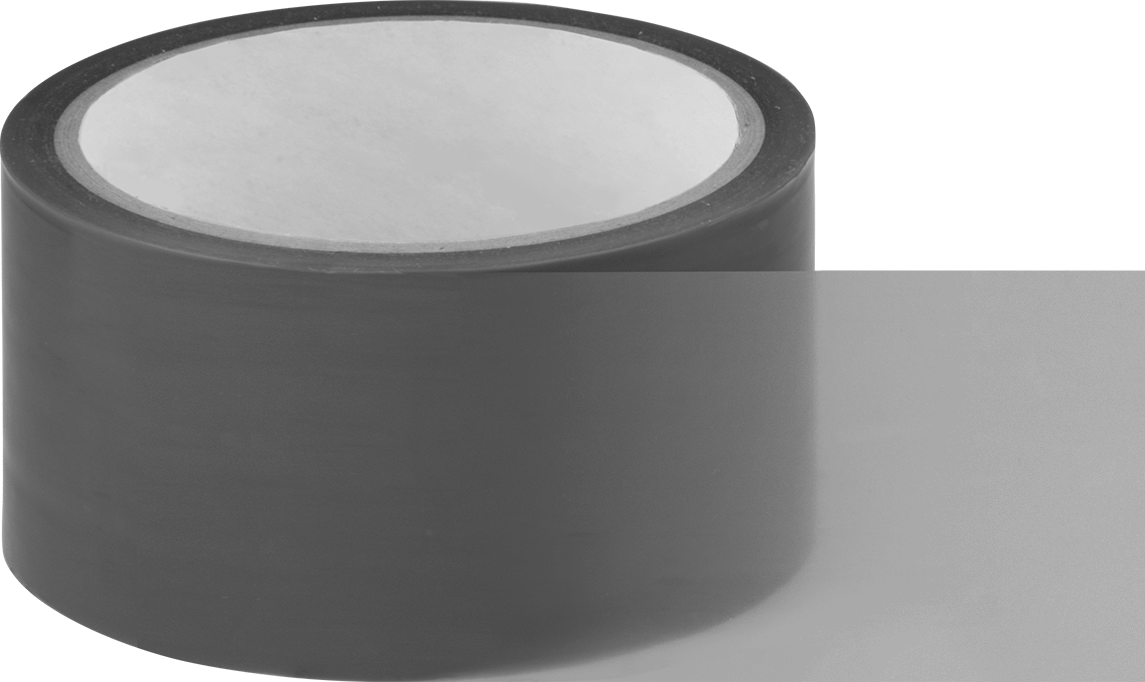 Teflon® PTFE'den Üretilmiş Düşük Sürtünmeli Bant, 0,004 inç Kalınlık, 2 inç Genişlik, 54 Fit Uzunluk