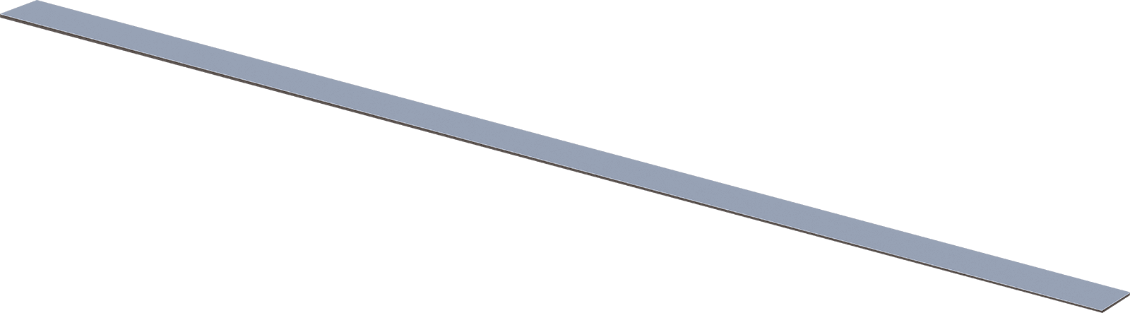Teflon® PTFE'den Üretilmiş Düşük Sürtünmeli Bant, Yüksek Yapışma, 3M VHB 4941, 1" Genişlik, 2 Ayak Uzunluk