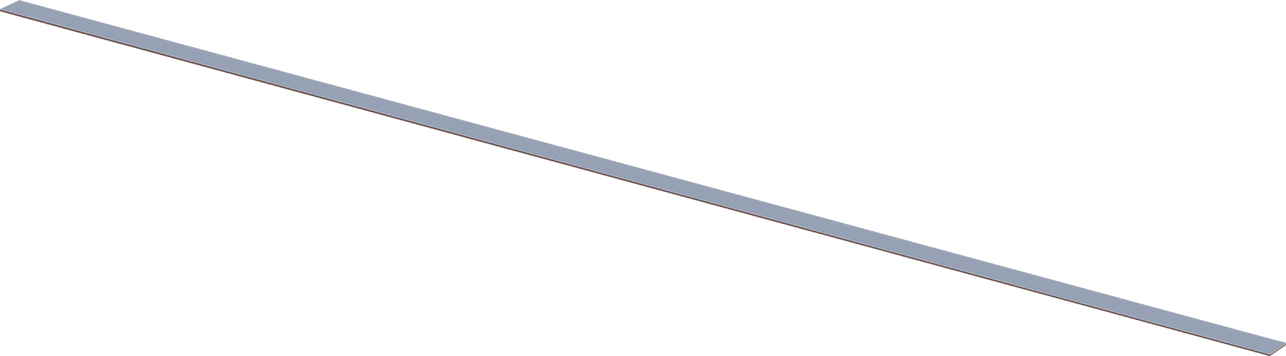 Teflon® PTFE'den Üretilmiş Düşük Sürtünmeli Bant, Yüksek Yapışma, 3M VHB 4941, 1" Genişlik, 4 Fit Uzunluk
