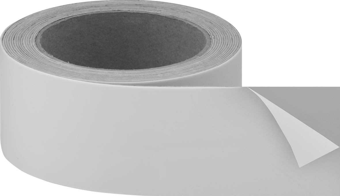 Teflon® PTFE'den Üretilmiş Düşük Sürtünmeli Bant, Ağır Hizmet Tipi, 2 inç Genişlik, 15 Fit Uzunluk, 0,032" Toplam Kalınlık