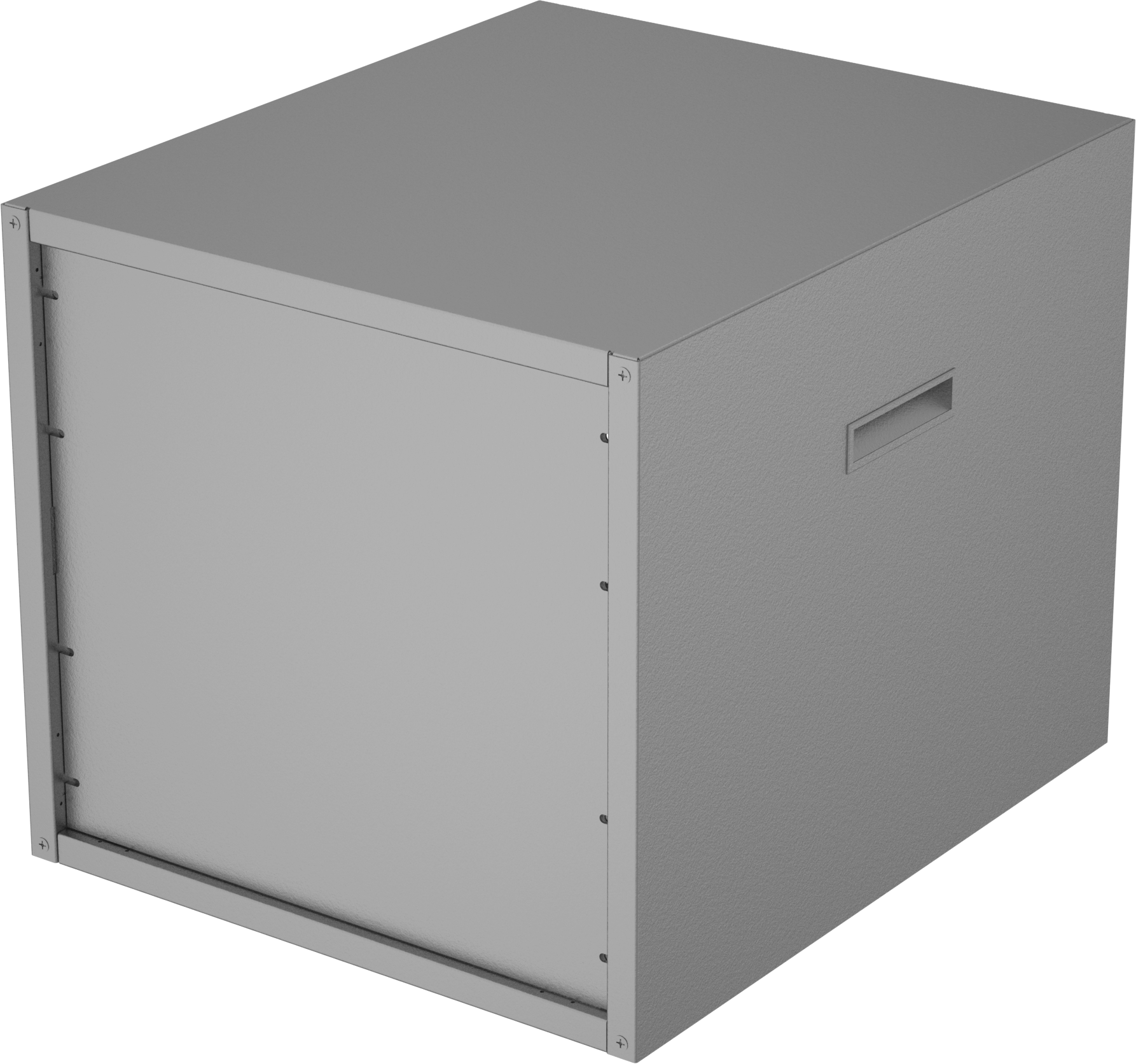 Cabinet Shown with Back Panel