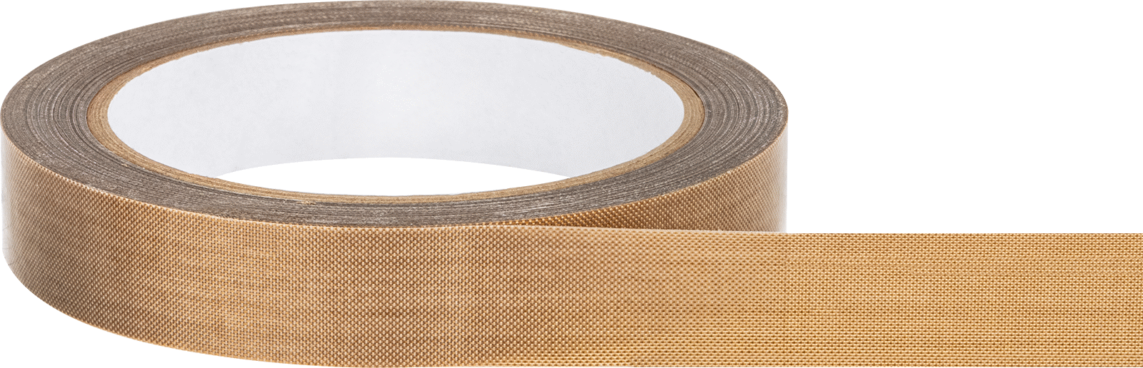 Düşük Sürtünmeli Fiberglas Bant, Astar, Silikon Yapıştırıcı, 3/4" Genişlik, 0,016 inç Kalınlık, 54 Fit Uzunluk