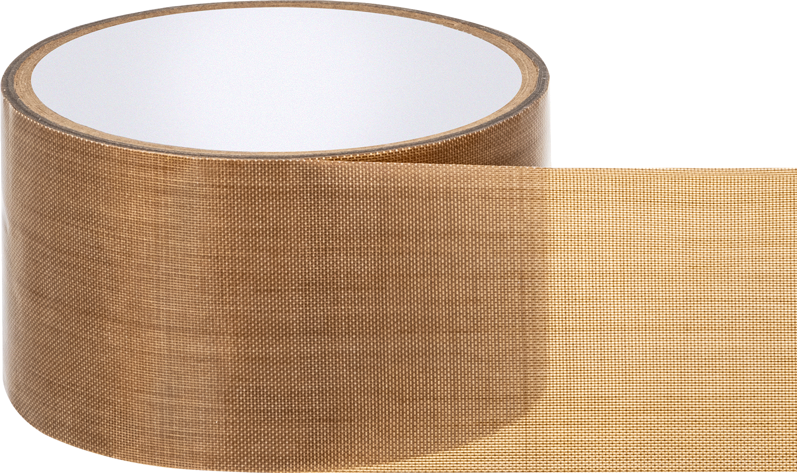 Düşük Sürtünmeli Fiberglas Bant, Astar, Silikon Yapıştırıcı, 2 inç Genişlik, 0,016 inç Kalınlık, 15 Fit Uzunluk