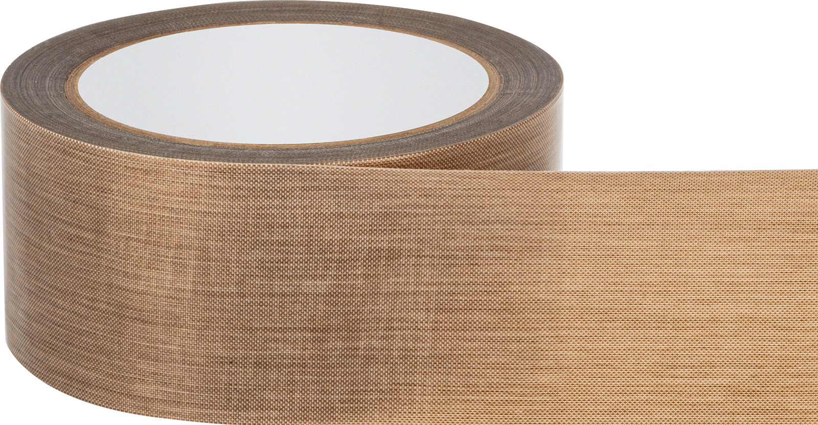 Düşük Sürtünmeli Fiberglas Bant, Silikon Yapıştırıcı, 2 inç Genişlik, 0,012" Kalınlık, 54 Fit Uzunluk