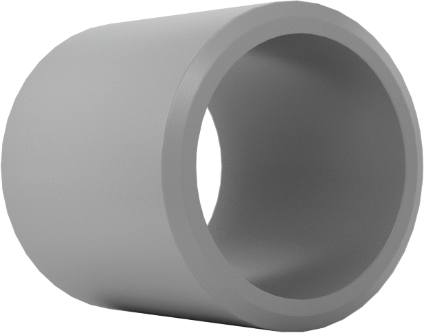 Kuru Çalışan Geri Dönüştürülmüş Plastik Kovanlı Rulman, 8 mm Mil Çapı için