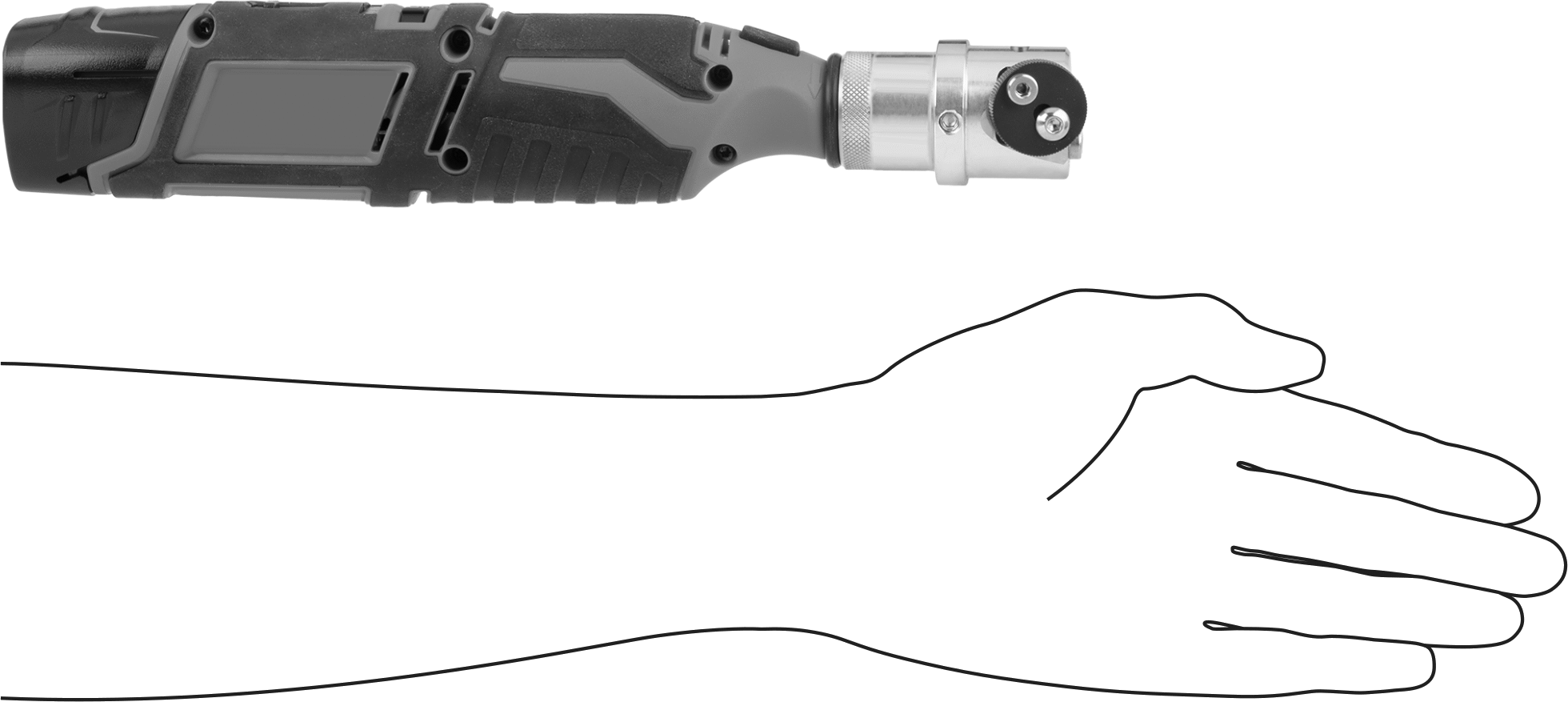 Tungsten Elektrot Öğütücü, Akü ile Çalışan, 12V DC