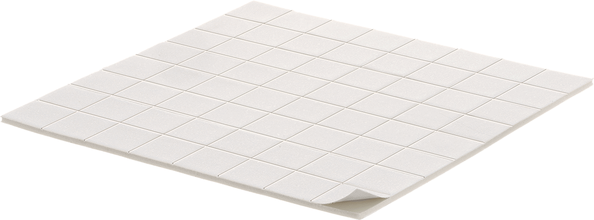 Köpük Montaj Bandı Şekilleri, 1/2" Genişlik, 1/2" Uzunluk