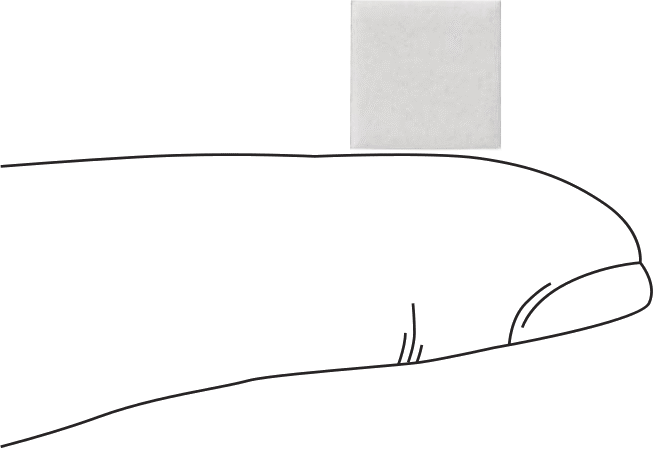 Köpük Montaj Bandı Şekilleri, 1/2" Genişlik, 1/2" Uzunluk