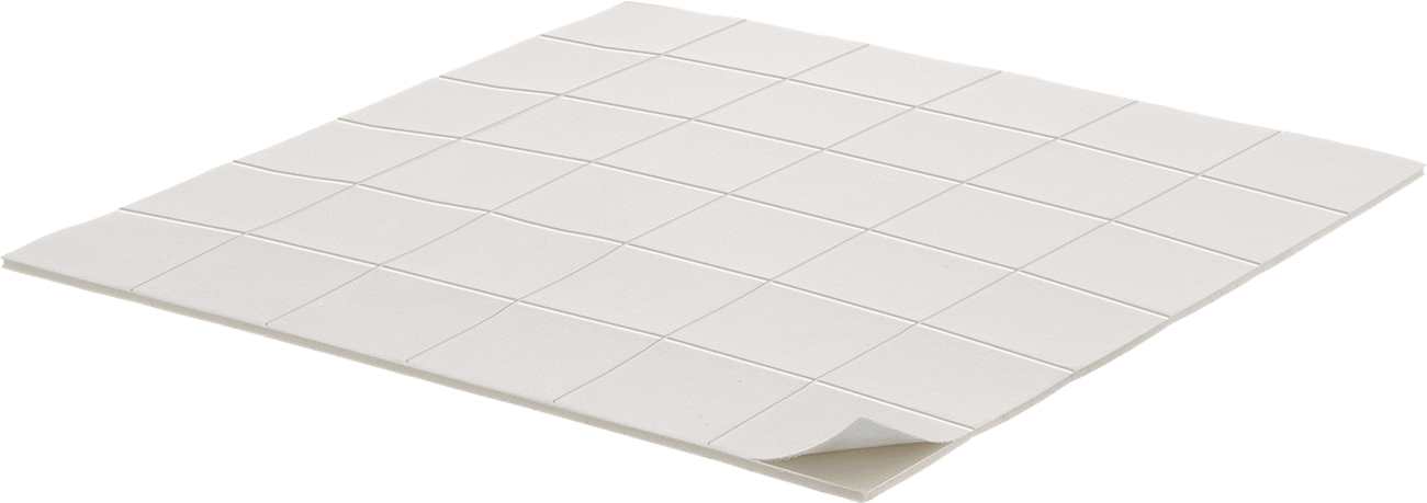Köpük Montaj Bandı Şekilleri, 1" Genişlik, 1" Uzunluk