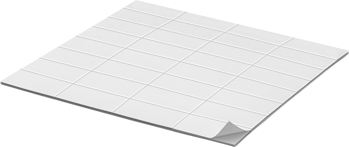 Köpük Montaj Bandı Şekilleri, 3/4" Genişlik, 1-1/2" Uzunluk
