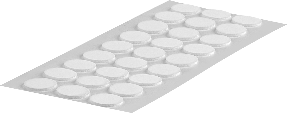Köpük Montaj Bandı Şekilleri, 3/4" Çapında Disk