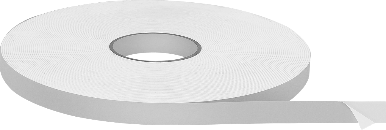 Hava Koşullarına Dayanıklı Köpük Montaj Bandı, 0,063 inç Toplam Kalınlık, 3/4" Genişlik, 108 Fit Uzunluk
