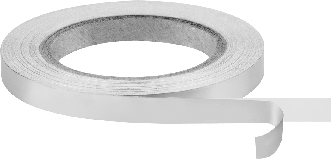 Bakır Folyo İletken Bant, Elektrik Yalıtımlı Yapıştırıcı, 1/2" Genişlik, 108 Fit Uzunluk