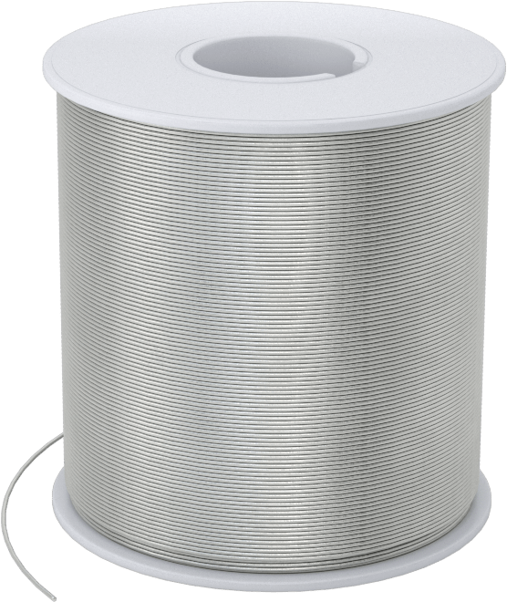 Elektrik Uygulamaları için Lehim, 1 lb., 360°F Erime Sıcaklığı, 0,02" Çap