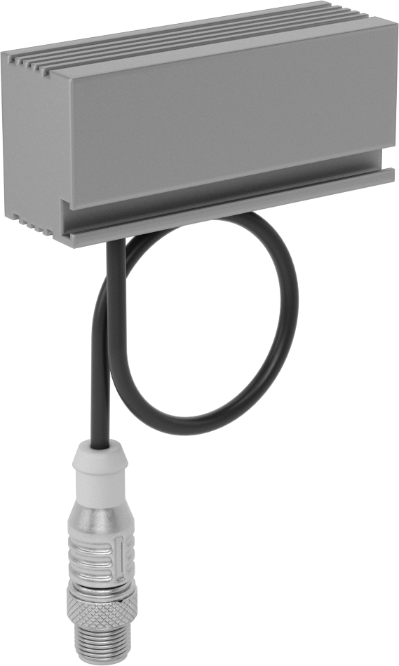 Kompakt Makine Görüşü Çubuk Işığı, Kırmızı LED, 3-1/8“ Uzunluk x 1-3/8” Genişlik x 1" Toplam Yükseklik
