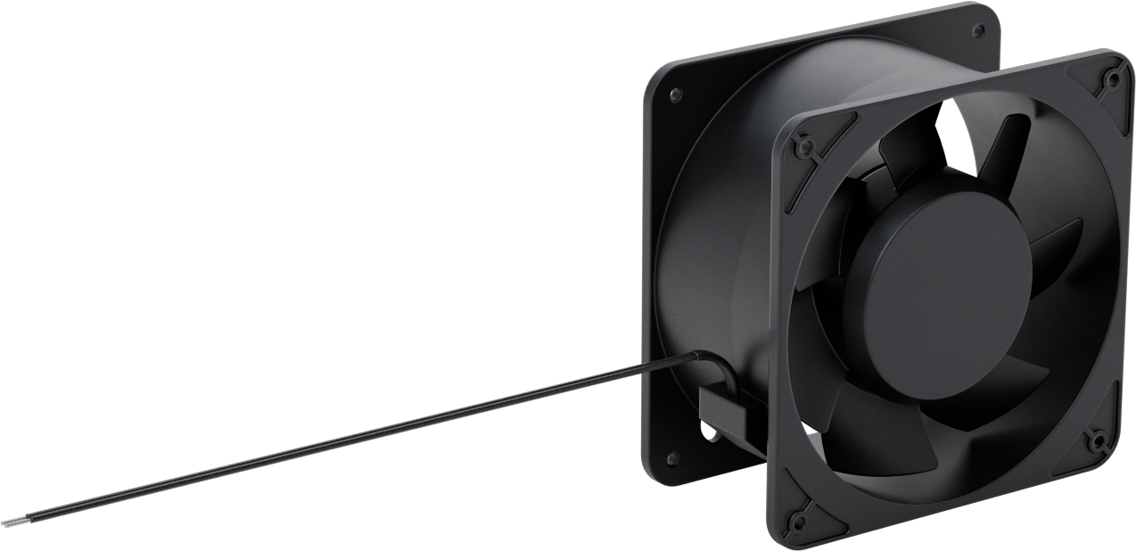 Yüksek Basınçlı Yıkama Ekipmanı - Soğutma Fanı, 115V AC, 176 mm Yükseklik x 176 mm Genişlik x 89 mm Derinlik (Toplam)