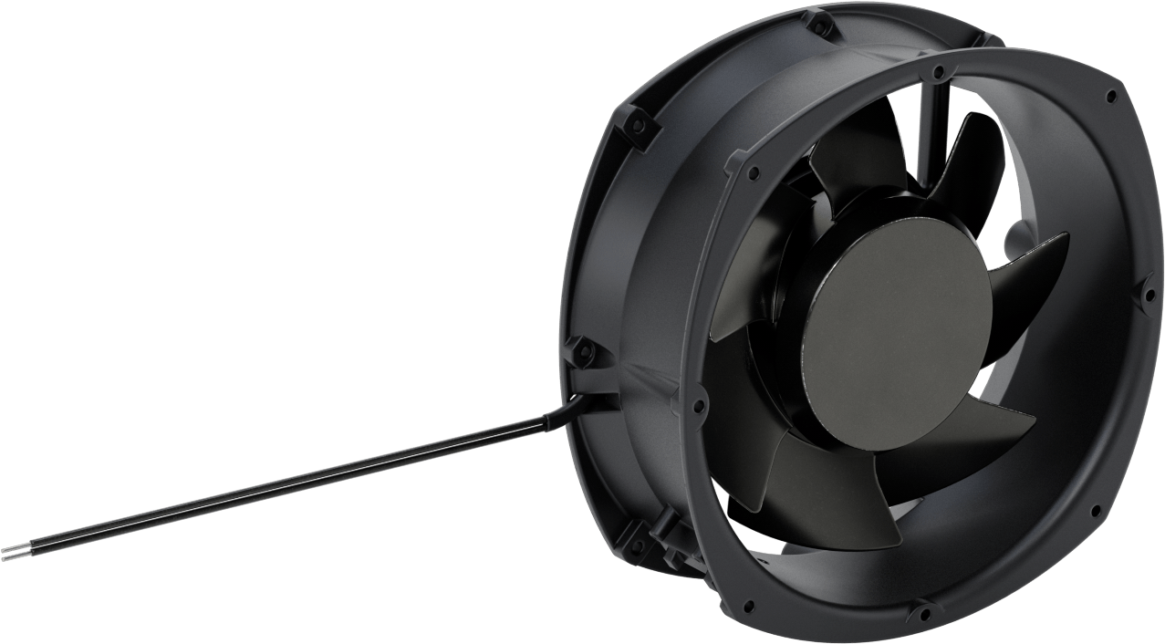 Yüksek Basınçlı Yıkama Ekipmanı - Soğutma Fanı, 115V AC, 200 mm Yükseklik x 200 mm Genişlik x 70 mm Derinlik Toplam