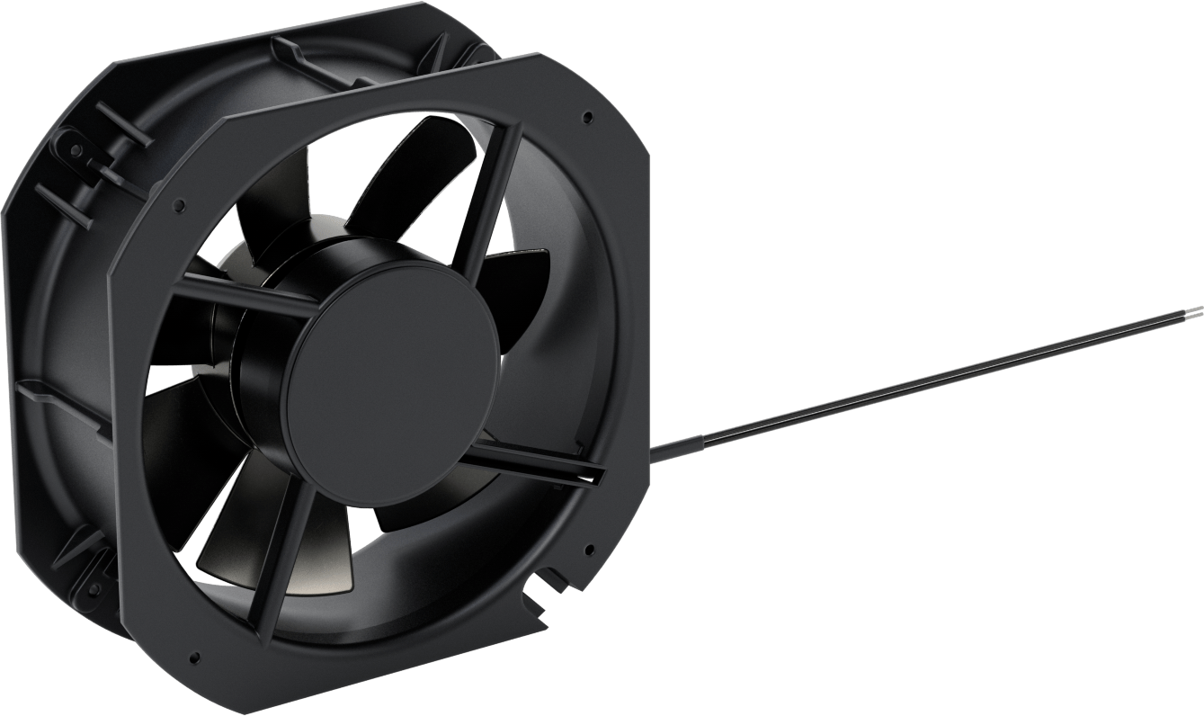 Yüksek Basınçlı Yıkama Ekipmanı - Soğutma Fanı, 230V AC, 225 mm Yükseklik x 225 mm Genişlik x 80 mm Derinlik Toplam