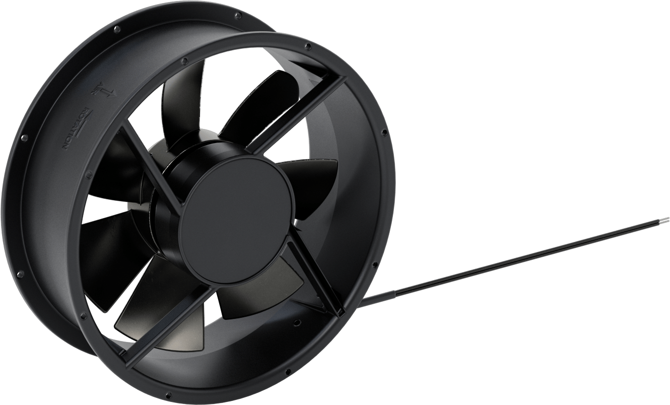 Yüksek Basınçlı Yıkama Ekipmanı - Soğutma Fanı, 115V AC, 254 mm Çap x 89 mm Toplam Derinlik