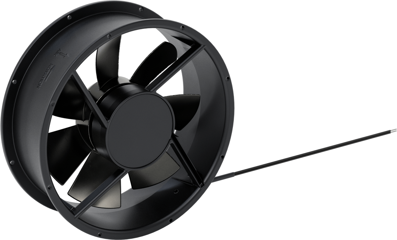 Yüksek Basınçlı Yıkama Ekipmanı - Soğutma Fanı, 230V AC, 254 mm Çap x 89 mm Toplam Derinlik