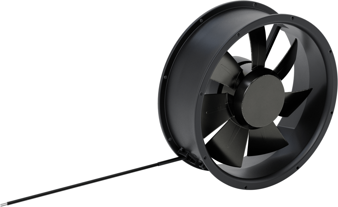 Yüksek Basınçlı Yıkama Ekipmanı - Soğutma Fanı, 230V AC, 254 mm Çap x 89 mm Toplam Derinlik