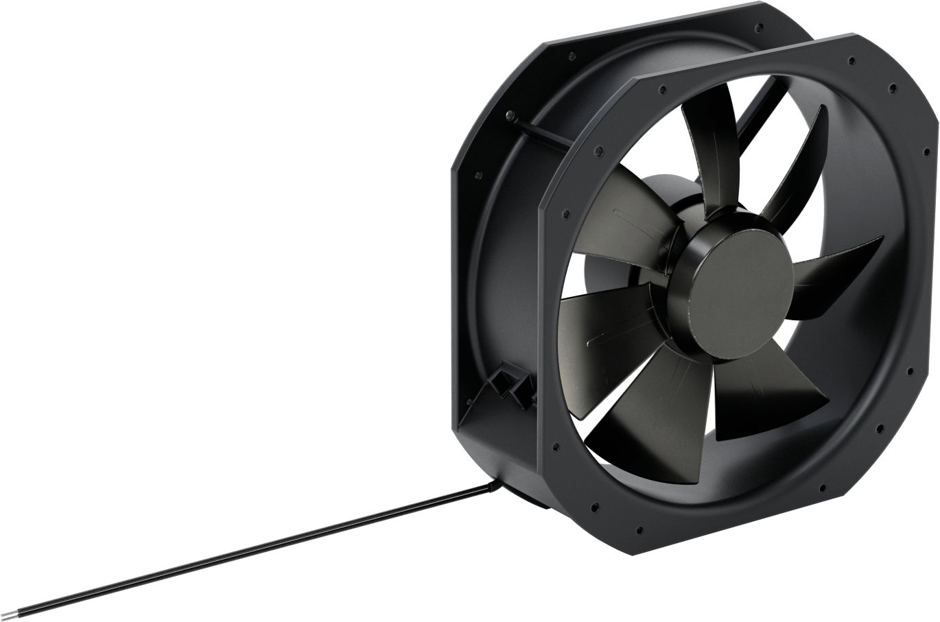 Yüksek Basınçlı Yıkama Ekipmanı - Soğutma Fanı, 115V AC, 280 mm Yükseklik x 280 mm Genişlik x 89 mm Derinlik Toplam