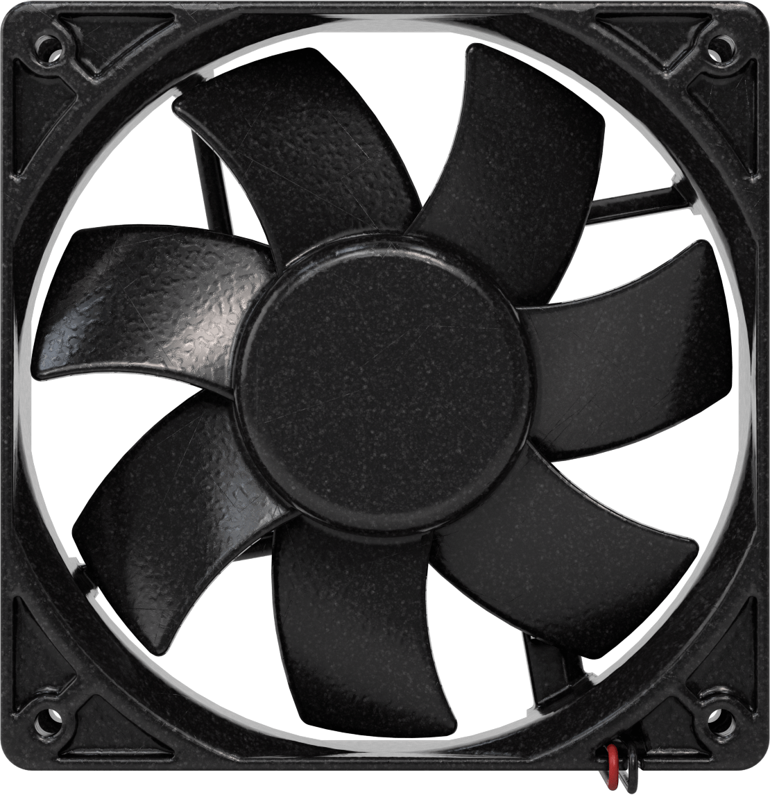 Yıkama DC Ekipmanı-Soğutma Fanı, Yüksek Basınç, 48V DC, 120 mm Yükseklik x 120 mm Genişlik x 25 mm Derinlik