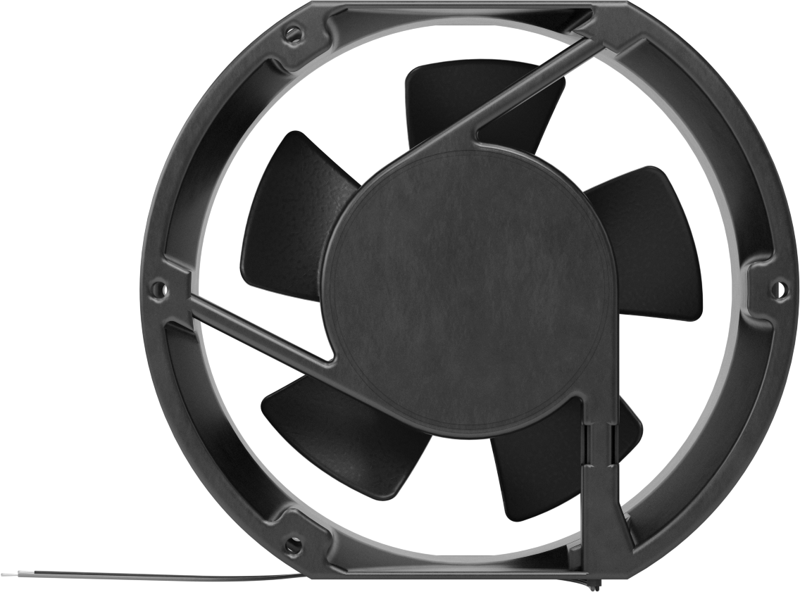 Yıkama DC Ekipmanı-Soğutma Fanı, Yüksek Basınç, 24V DC, 150 mm Yükseklik x 172 mm Genişlik x 51 mm Derinlik