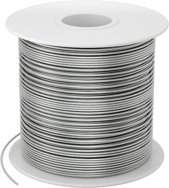 Elektrik Uygulamaları için Lehim, Kurşunlu, 1 lb., 375°F Erime Sıcaklığı, 0,031" Çap
