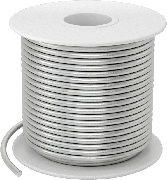 Elektrik Uygulamaları için Lehim, Kurşunlu, 1 lb., 375°F Erime Sıcaklığı, 0,093" Çap