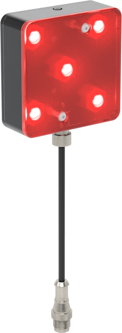 Kırmızı LED Makine Görüş Alan Işığı